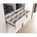 Ver imagem 5 de Guarda Roupa Casal com Espelho 2 Portas de Correr MDF Luminum Belmax Branco