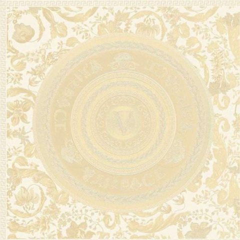 Papel de Parede Versace V Arabesco Bege 387053