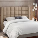 Ver imagem 2 de Cabeceira Cama Box Casal King 195 cm P05 Paris Veludo Bege - Lyam Decor