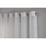 Cortina Linho de Gaze Off White 280x200cm Sala Quarto Janela Fastlar Cortina para Varão - 2