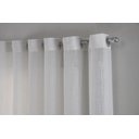 Ver imagem 2 de Cortina Linho de Gaze Off White 280x200cm Sala Quarto Janela Fastlar Cortina para Varão