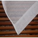 Ver imagem 4 de Cortina Linho de Gaze Off White 280x200cm Sala Quarto Janela Fastlar Cortina para Varão