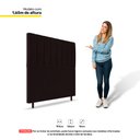 Ver imagem 3 de Cabeceira Cama Box Casal King Size Itália 193cm Corano Marrom - Desk Design