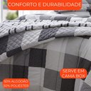 Ver imagem 6 de Jogo de Cama Solteiro Duplo 3 Peças Sultan Realce Premium Linnar