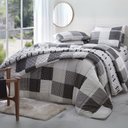 Ver imagem 1 de Jogo de Cama Solteiro Duplo 3 Peças Sultan Realce Premium Linnar