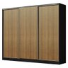 Guarda Roupa Casal 100% Mdf Madesa Royale 3 Portas de Correr - 4