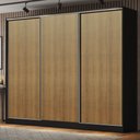 Ver imagem 1 de Guarda Roupa Casal 100% Mdf Madesa Royale 3 Portas de Correr