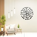 Ver imagem 3 de Mandala Decorativa em Ferro Rústico Preta:preto