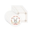 Ver imagem 1 de Kit Sousplat + Guardanapo Páscoa Coelho Ovos Nsw 8 Peças sem Base