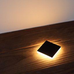 Balizador de Solo Led Taschibra Edge Quadrado Preto Bivolt - 3