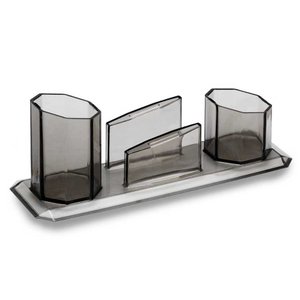 PORTA OBJETOS TRIPLO DE MESA FUME WALEU