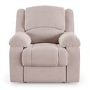 Ver imagem 1 de Poltrona do Papai Reclinável Sala de Cinema Barcelona Power Touch Massagem Usb Veludo Rosê G23 Encan