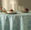 Ver imagem 2 de Toalha de Mesa Retangular 6 Lugares Sempre Limpa Roman Azul Karsten