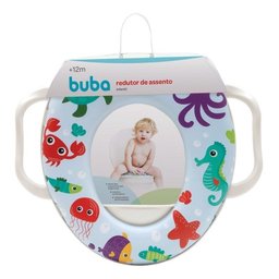 Buba Redutor de Assento Fundo do Mar Infantil Vermelho - 2