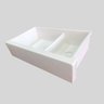 Cuba Dupla Corian Farmsink 86x55 Branco Fosco CNOX - 2