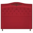 Ver imagem 1 de Cabeceira Imperio 100 cm Suede Vermelho