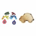 Ver imagem 3 de Brinquedo Educativo Quebra Cabeça Infantil Fusca Fusquinha