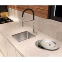 Ver imagem 7 de Lixeira Embutir 3 L + Dosador Suporte Inox + Suporte Bucha