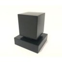 Ver imagem 2 de 3 Acabamentos Registro Quadrado 3/4 Padrão Deca Metal Preto