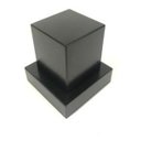 Ver imagem 3 de 3 Acabamentos Registro Quadrado 3/4 Padrão Deca Metal Preto