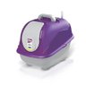 Caixa de Areia para Gatos Fechada WC CAT Cor Roxo - Violeta escuro - 3