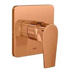 Acabamento Misturador Monocomando 4993 Ap/Bp Chuveiro Level Red Gold Deca - 1