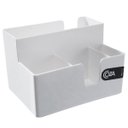 Ver mais imagens de Kit 4 Porta Sachês Guardanapos Açúcar Organizadores Bancada Branco