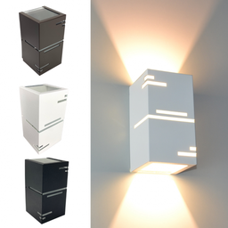 Arandela 6215 Alumínio Branco para lâmpada Halopim ou LED - 2