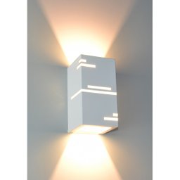 Arandela 6215 Alumínio Branco para lâmpada Halopim ou LED - 1