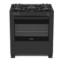 Ver imagem 2 de Fogao 5 Bocas Venax Delplus Vitreo Preto Fosco Gas Glp