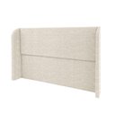 Ver imagem 4 de Cabeceira Casal Estofada Ideal para Cama King 190cm Bouclé - Bege