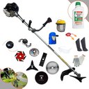 Ver imagem 1 de Roçadeira Anmax Cg430b À Gasolina 43cc 1,7hp com 8 Opções de Corte + Epi + Óleo Stihl