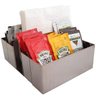 Suporte Porta Sachês E Guardanapos Aço Inox Bancada Mesa - 5