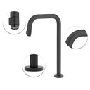 Ver imagem 2 de Torneira Banheiro/lav. Pratica Clean Preto Black Alta Metal