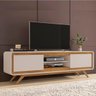 Rack para Tv Sala Channel com 1,50 de Largura - Off White - 1