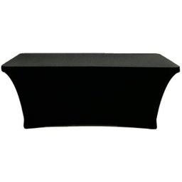 Capa Spandex para Mesa de Treinamento 1,80m X 45cm Preta - 2