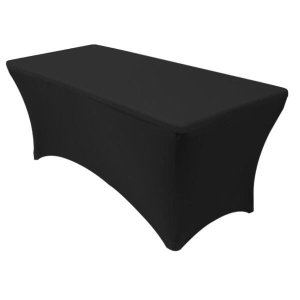 Capa Spandex para Mesa de Treinamento 1,80m X 45cm Preta