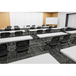 Mesa Retangular Dobrável de Treinamento 1,80m Duratec - 3