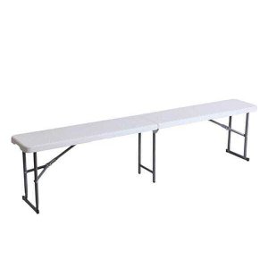 Banco para Jardim em Aço Dobrável 180cm Duratec