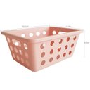 Ver imagem 3 de 4 Cestos Organizadores Caixas Organizadoras Pequena para Guardar Rosa