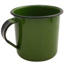 Ver imagem 6 de Jogo 6 Xícaras Café Caneca Esmaltada 400ml Caneca de Agata Verde