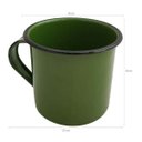 Ver imagem 3 de Jogo 6 Xícaras Café Caneca Esmaltada 400ml Caneca de Agata Verde
