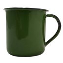 Ver imagem 5 de Bule Café Esmaltado 1,25 Litros e 4 Xícaras 70ml Tradicional Verde Botânico
