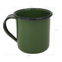 Ver imagem 3 de Bule Café Esmaltado 1,25 Litros e 12 Xícaras 70ml Tradicional Verde Botânico