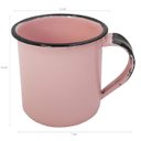 Ver imagem 2 de Jogo 6 Canecas Xícaras De 70ml Chá Café Esmaltadas Cozinha Rosa