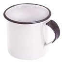 Ver imagem 3 de Jogo 6 Canecas Xícaras De 70ml Chá Café Esmaltadas Cozinha Branca