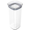 Pote Com Vedação Hermética Em Silicone 1,5l Pote De Plástico Natural - 1