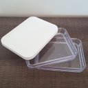 Ver imagem 2 de Pote Para Frios Pote Mantimentos Com Tampa Duplo Vedação Para Cozinha Branco