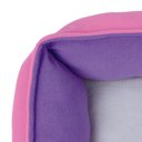 Ver mais imagens de Cama Retangular G Rosa e Roxa Mor