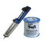 Kit Solda Fio Estanho 60x40 1,0 mm + Sugador Solda Alumínio - 2